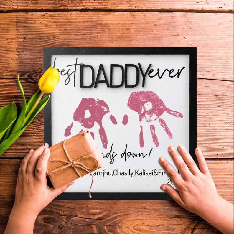 Personalized Wooden Gift for Father's Day