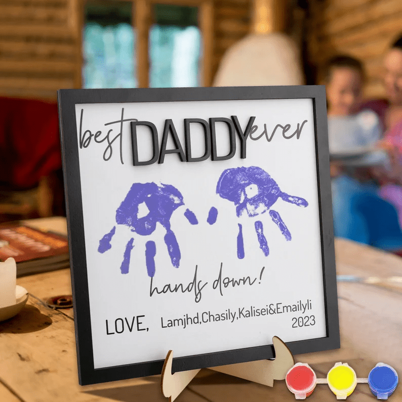 Personalized Wooden Gift for Father's Day