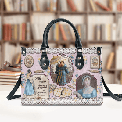 Exquisite Custom Handbags: Embrace Jane Austen's Legacy with Lady Susan Inspired Designs, Best Gift for Girl