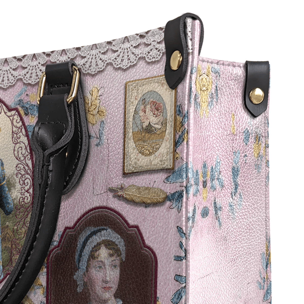 Exquisite Custom Handbags: Embrace Jane Austen's Legacy with Lady Susan Inspired Designs, Best Gift for Girl