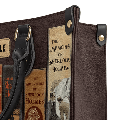 Custom Handbags for Women, Detective Inspired Designs by Arthur Conan Doyle | Libro Handbags