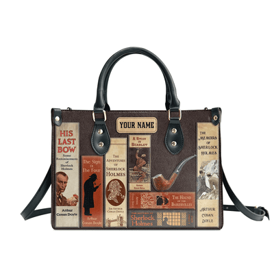 Custom Handbags for Women, Detective Inspired Designs by Arthur Conan Doyle | Libro Handbags