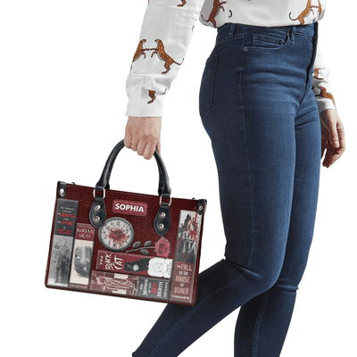 Custom Libro Handbags, Embrace Horror with Libro Handbags, Exquisite Leather Bags For Women