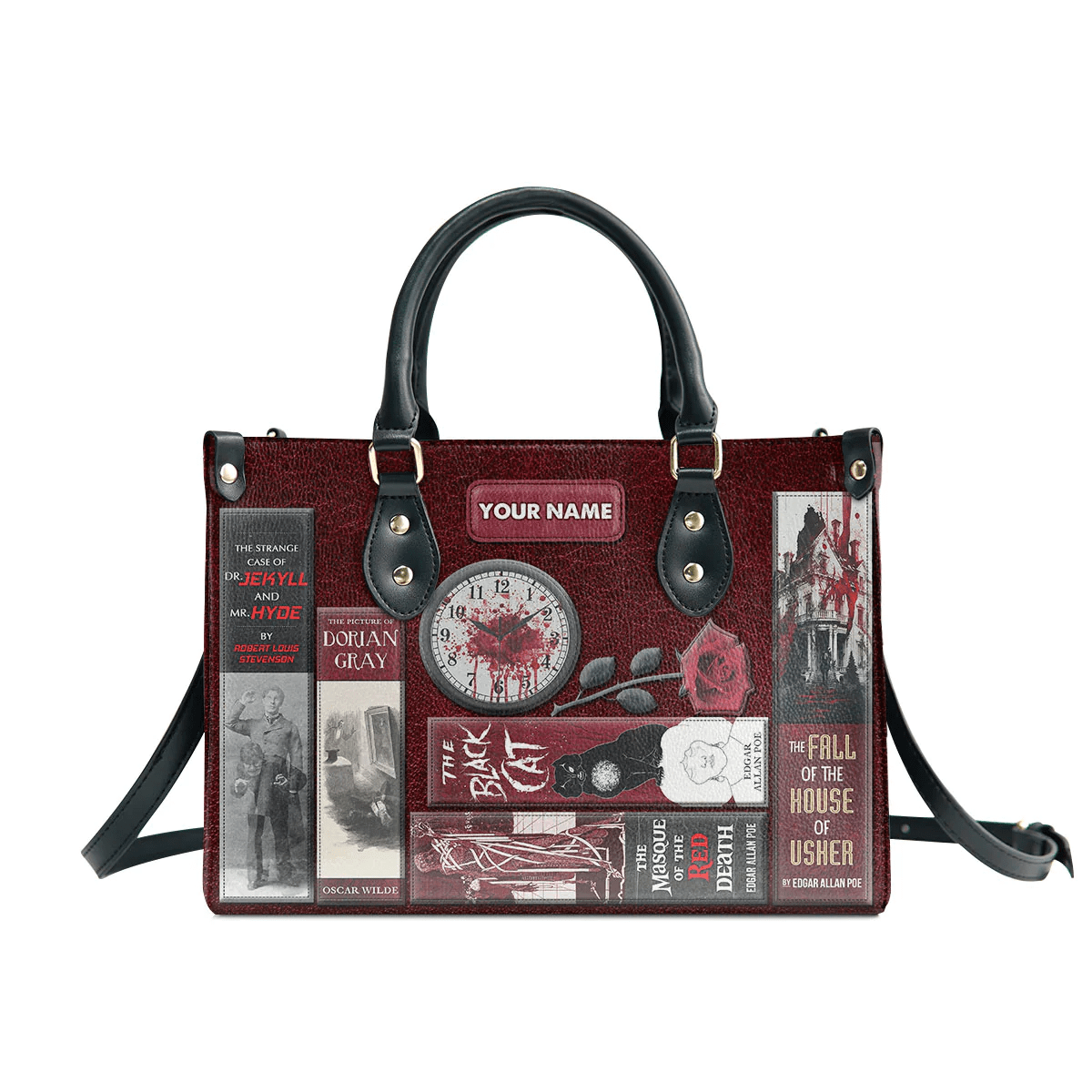 Custom Libro Handbags, Embrace Horror with Libro Handbags, Exquisite Leather Bags For Women
