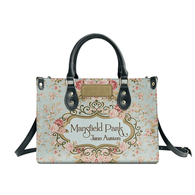 Personalized Handbags in Jane Austen Style, Elegant and Prejudice Inspired, Libro Handbags Customization