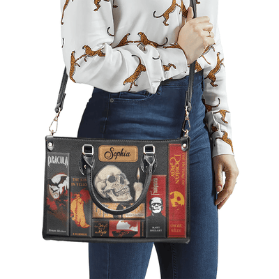 Custom Libro Handbags,Horror-inspired Libro Handbag , Personalized Handbags for Women