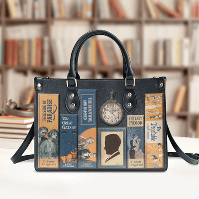 Libro Handbags, Timeless Elegance of Francis Scott Key Fitzgerald,The Perfect Leather Bag Gift for Women