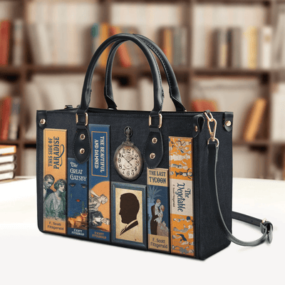 Libro Handbags, Timeless Elegance of Francis Scott Key Fitzgerald,The Perfect Leather Bag Gift for Women