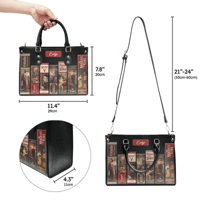 Custom Libro Handbags, Unique Shakespearean Customization, Personalized Gifts for the Ultimate Shakespeare Lover