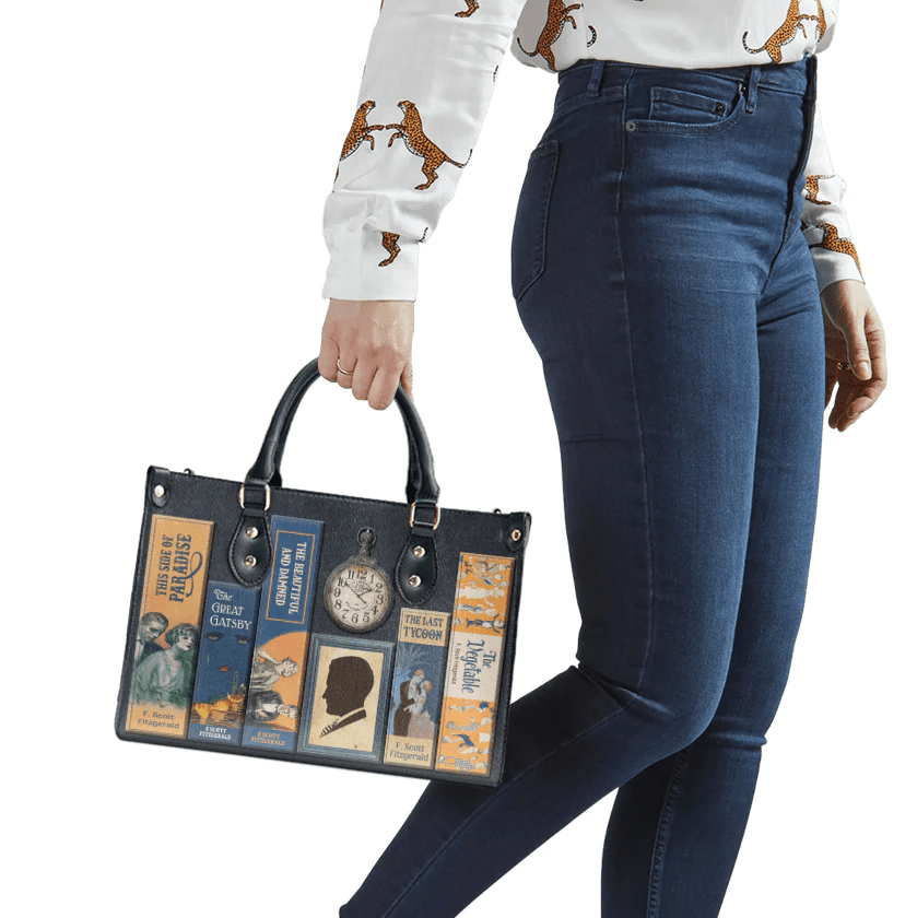 Libro Handbags, Timeless Elegance of Francis Scott Key Fitzgerald,The Perfect Leather Bag Gift for Women