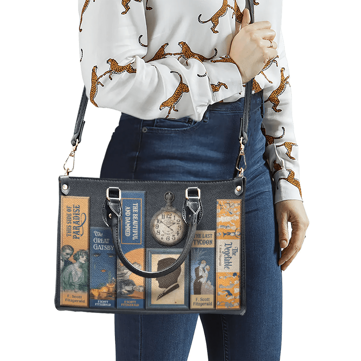 Libro Handbags, Timeless Elegance of Francis Scott Key Fitzgerald,The Perfect Leather Bag Gift for Women