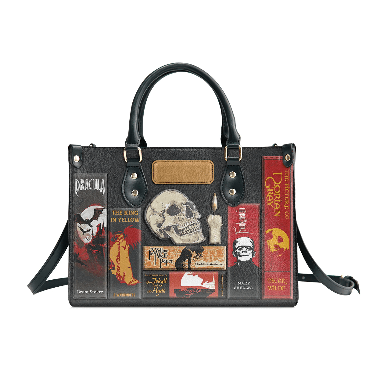 Custom Libro Handbags,Horror-inspired Libro Handbag , Personalized Handbags for Women