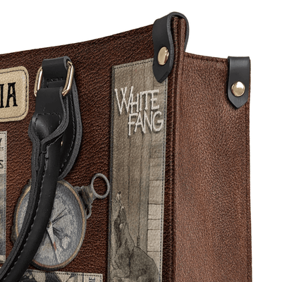 Personalized Handbags for Adventure Book Lovers, Custom Libro Handbags,The Perfect Leather Bag for Women