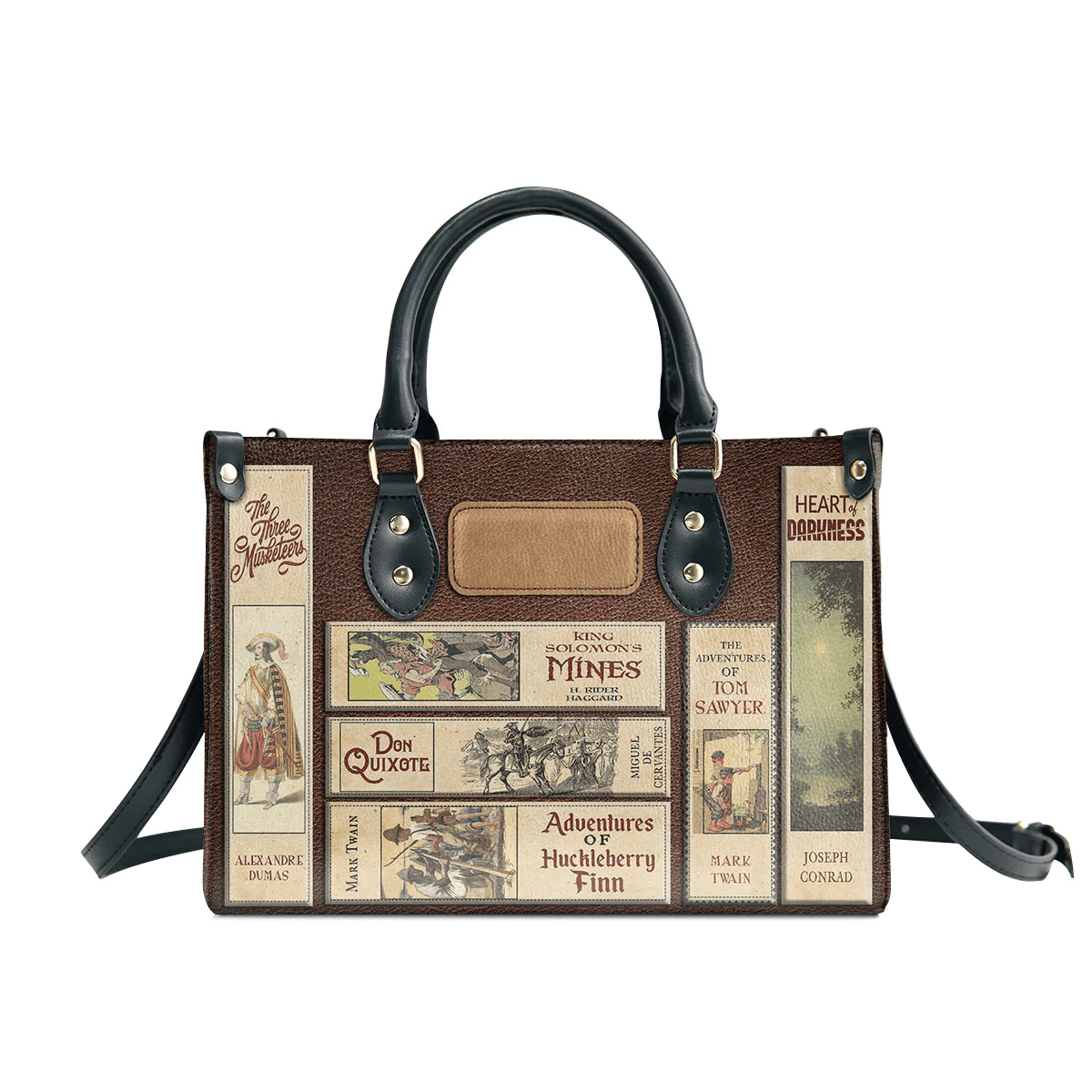 Personalized Handbags for Adventure Books Lovers, Libro Handbags, The Perfect Leather Bag Gift