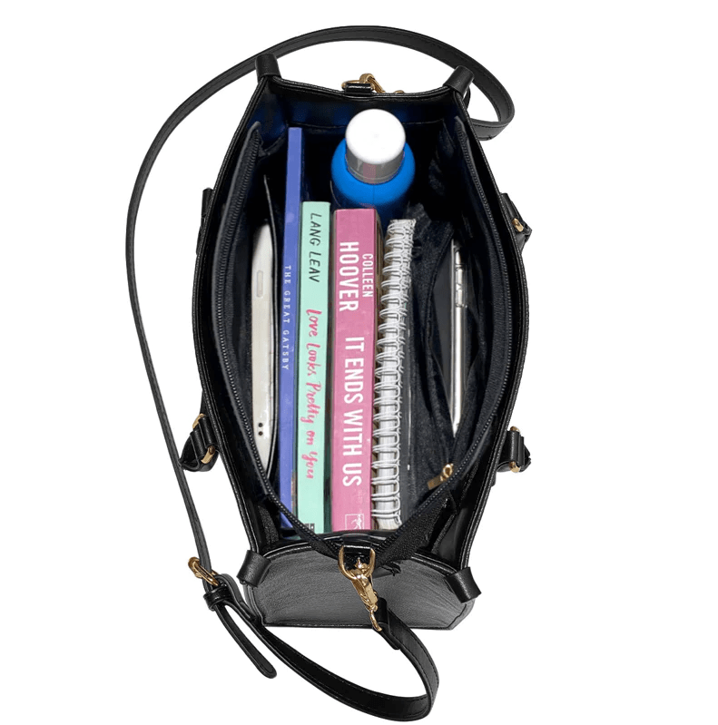 Custom Handbag , Personalized Libro Handbags, The Perfect Gift for Sci-Fi Lovers, Leather Handbag