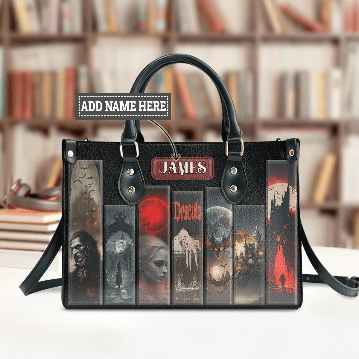 Custom Libro Handbags, Unique Shakespearean Customization - Personalized Gifts for the Ultimate Shakespeare Lover