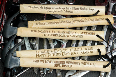 Personalized Hammer, Father's Day Gift Idea, Engraved Hammer, Daddy Gift