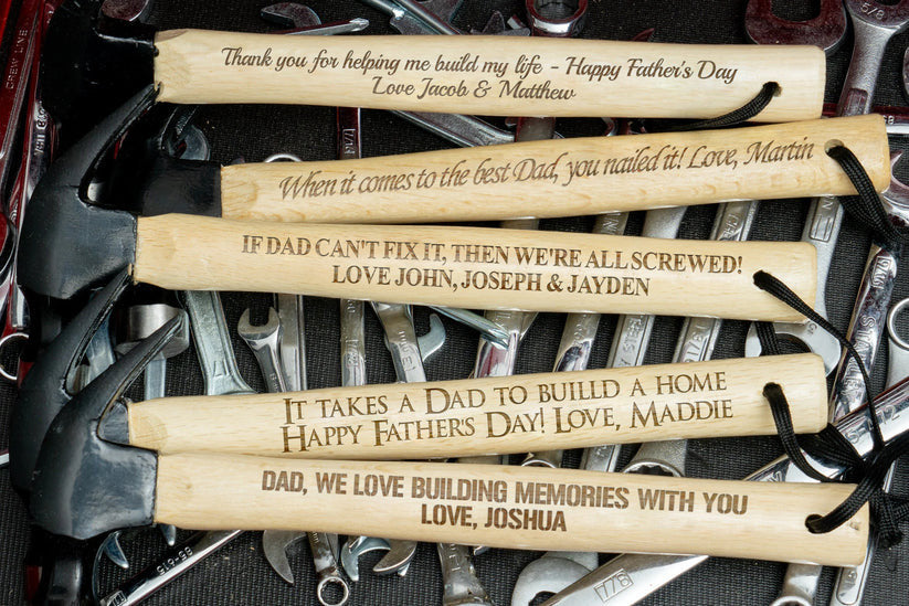 Personalized Hammer, Father's Day Gift Idea, Engraved Hammer, Daddy Gift
