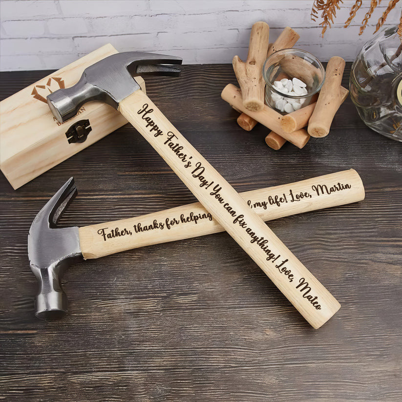 Personalized Engraved Hammer, Father's Day Gifts, Daddy Gift, Best Dad Ever, #1 Dad, Papa Gift, Pawpa, Grandpa Gift