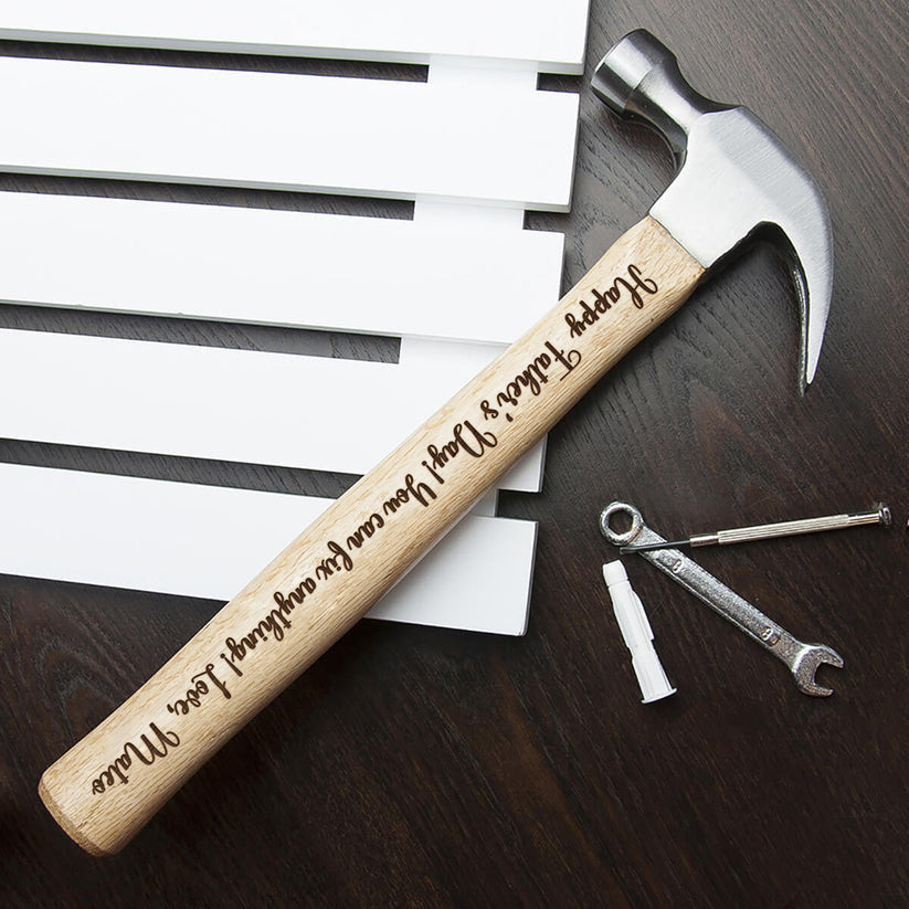 Personalized Engraved Hammer, Father's Day Gifts, Daddy Gift, Best Dad Ever, #1 Dad, Papa Gift, Pawpa, Grandpa Gift
