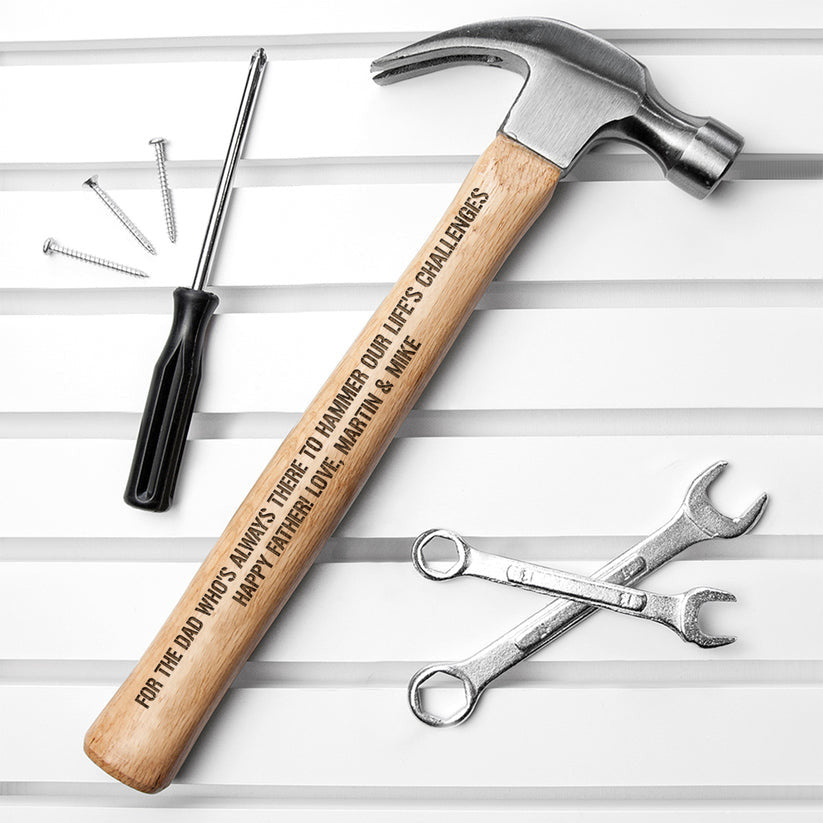 Personalized Engraved Hammer, Gifts For Daddy, Best Dad Ever, Father's Day Gift Idea For Him