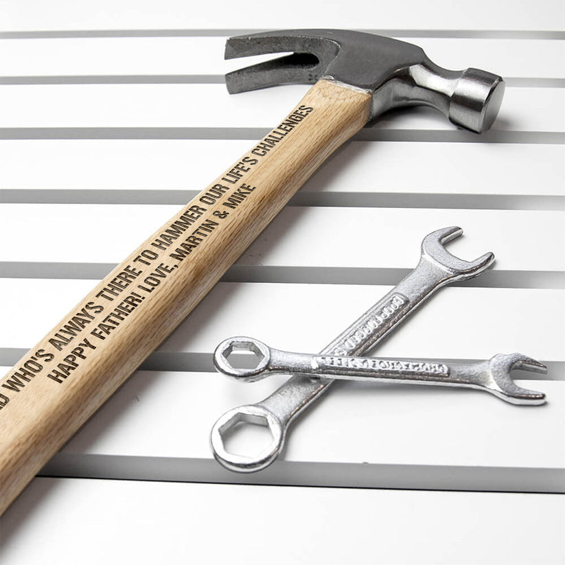Personalized Engraved Hammer, Gifts For Daddy, Best Dad Ever, Father's Day Gift Idea For Him