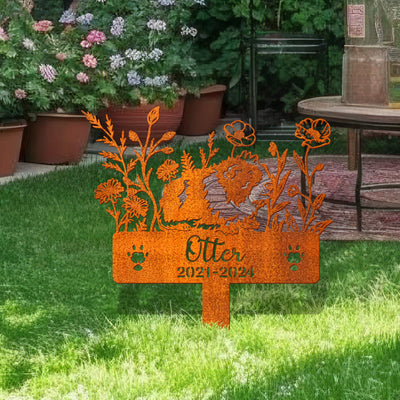 Custom Guinea Pig Garden Stake, Grave Marker, Guinea Pig Memorial Stake Guinea Pig Yard Stake, Guinea Pig Sign Pet Grave Marker, Metal Hamster