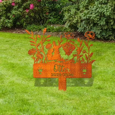 Custom Guinea Pig Garden Stake, Grave Marker, Guinea Pig Memorial Stake Guinea Pig Yard Stake, Guinea Pig Sign Pet Grave Marker, Metal Hamster