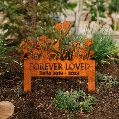 Custom Jack Russell Memorial Stake, Dog Memorial Stake, Pet Grave Markers, Dog Garden Stake, Pet Loss Gift, Sympathy Sign, Remembrance Stake