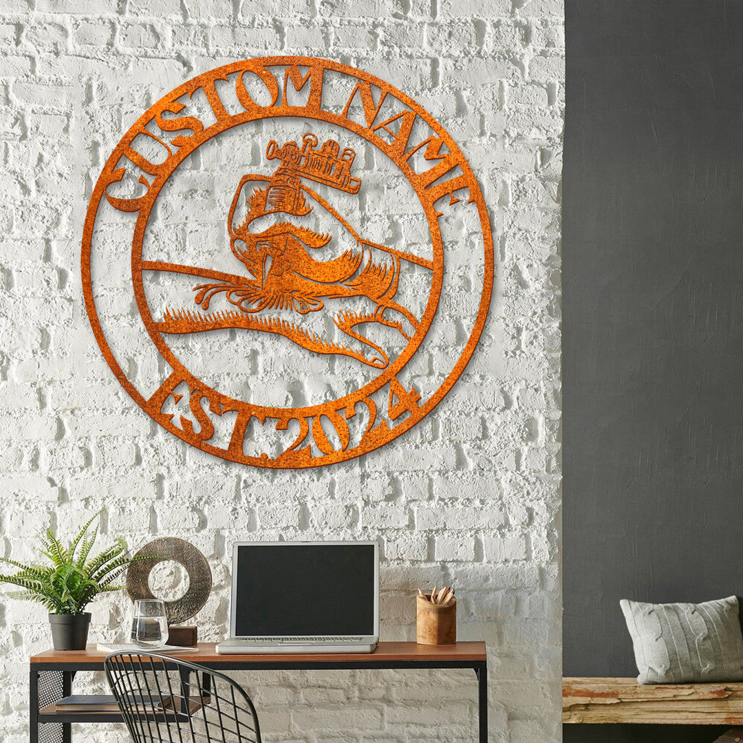 Tattoo Artist Metal Wall Art Led Light, Tattoo Artist Gift, Tattoo Studio Decor, Tattoo Shop Ink Shop, Ink Studio Name Sign Birthday Gift