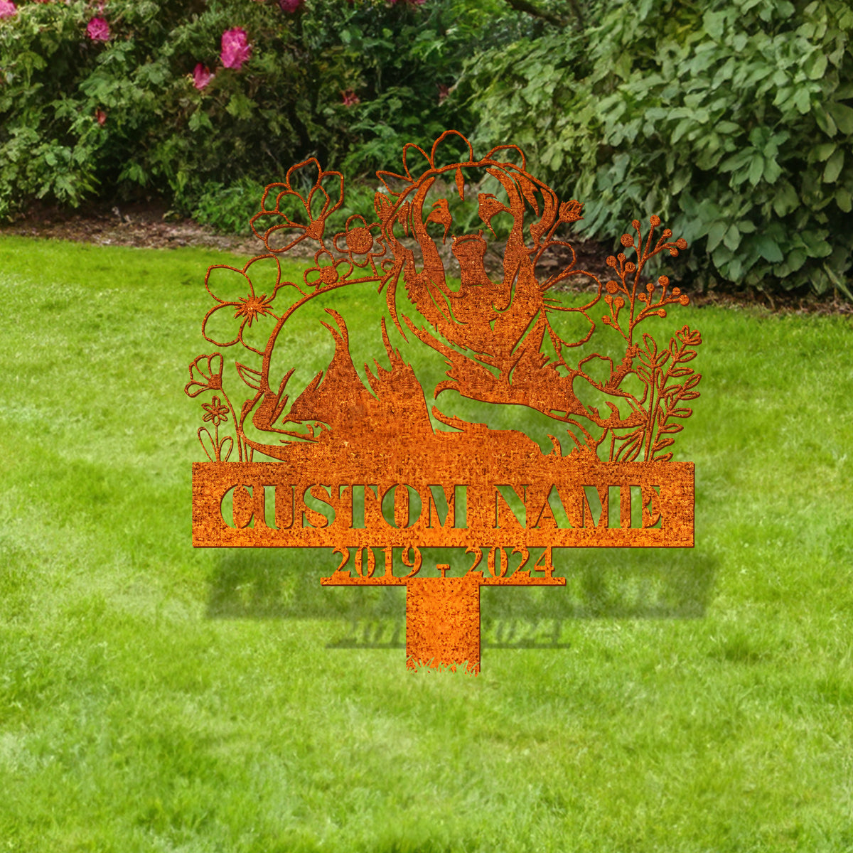 Personalized Dog Memorial Stake, Dog Memorial Plaque, Garden Stake, Labrador Retriever Sign, Sympathy Sign, Pet Grave Marker, Remembrance Stake