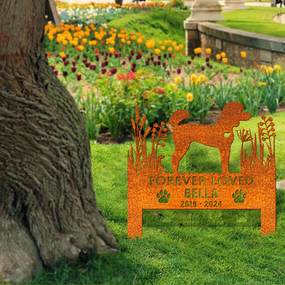 Personalized Poodle Memorial Stake, Pet Grave Markers Sign, Poodle Gift, Dog Memorial Stake, Pet Loss Gift, Sympathy Sign, Remembrance Stake