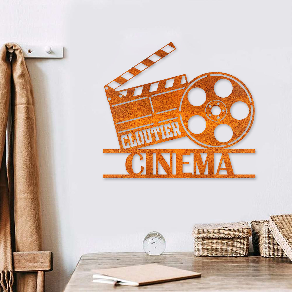 Personalized Movie Theatre Sign, Movie Room Metal Wall Art, Custom Home Cinema Sign, Home Theatre Sign, Theater Room Decor, Gift For Dad