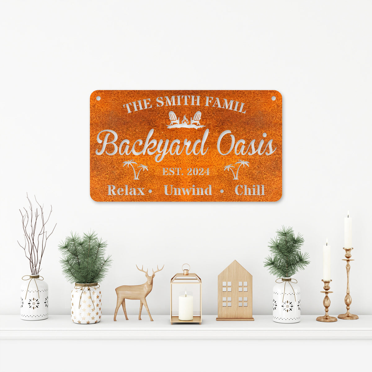 Personalized Family Poolside Oasis Sign, Backyard Pool Sign, Custom Pool Sign, Tiki Bar, Pool Signs For Outdoor, Sign For Pool, Patio Decor