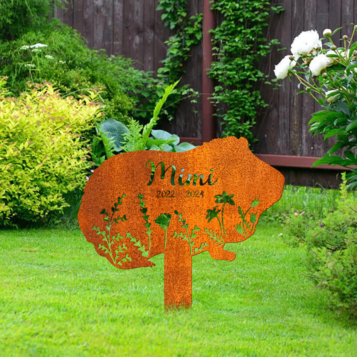 Personalized Guinea Pig Memorial Stake, Guinea Pig Grave Markers Stake, Guinea Pig Sign Remembrance Stake Guinea Pig Loss Sympathy Sign