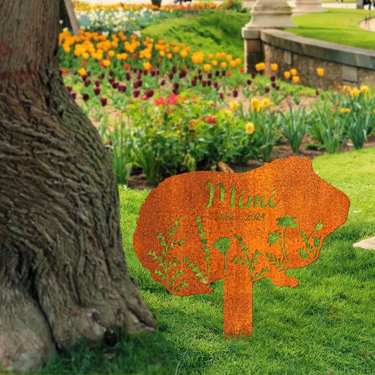 Personalized Guinea Pig Memorial Stake, Guinea Pig Grave Markers Stake, Guinea Pig Sign Remembrance Stake Guinea Pig Loss Sympathy Sign