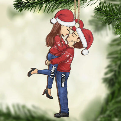 You Are The Only Person - Couple Personalized Custom Ornament