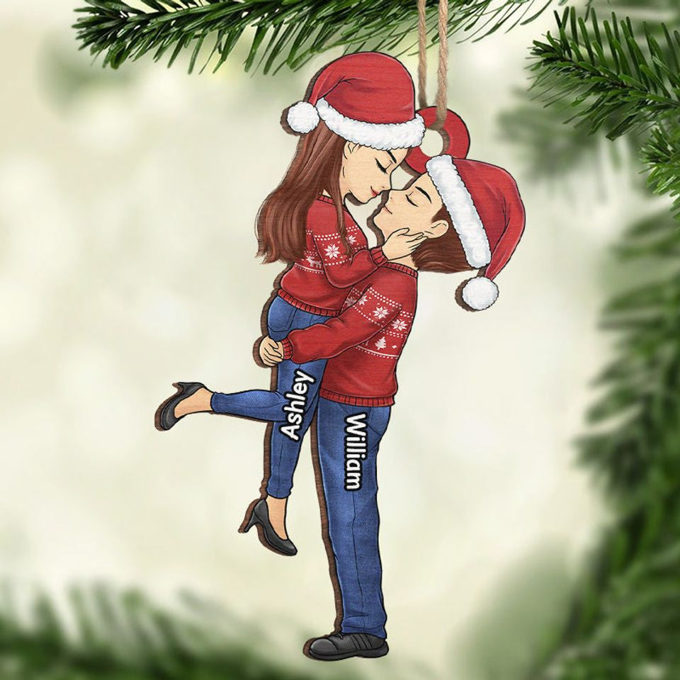 You Are The Only Person - Couple Personalized Custom Ornament