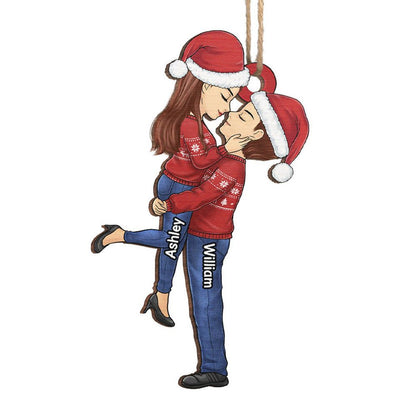 You Are The Only Person - Couple Personalized Custom Ornament