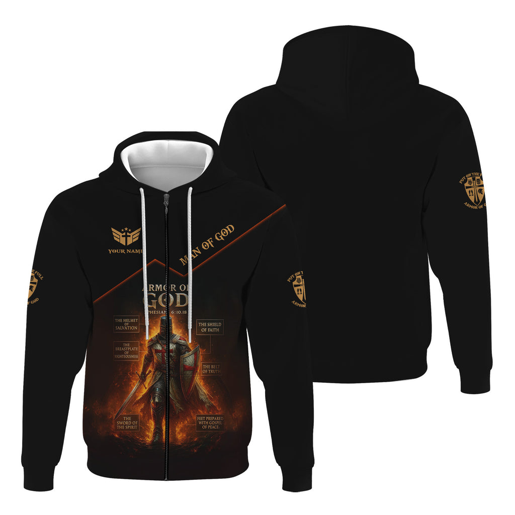 Christian Armor of God Shirt – Spiritual Battle Shirt for Believers, Faith-Based Gift for Men & Women