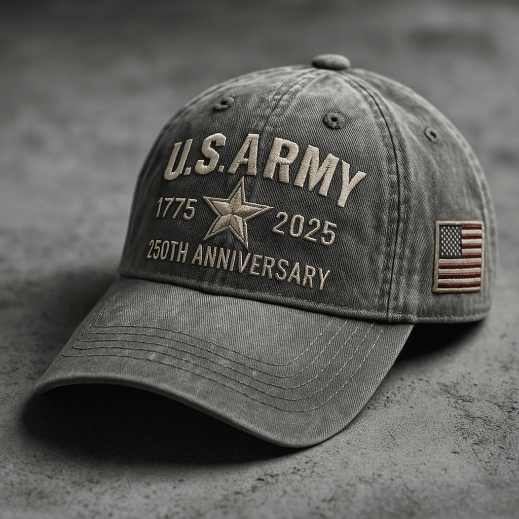 Personalized U.S. Army Embroidered Cap, Unique Gift For Men & Women