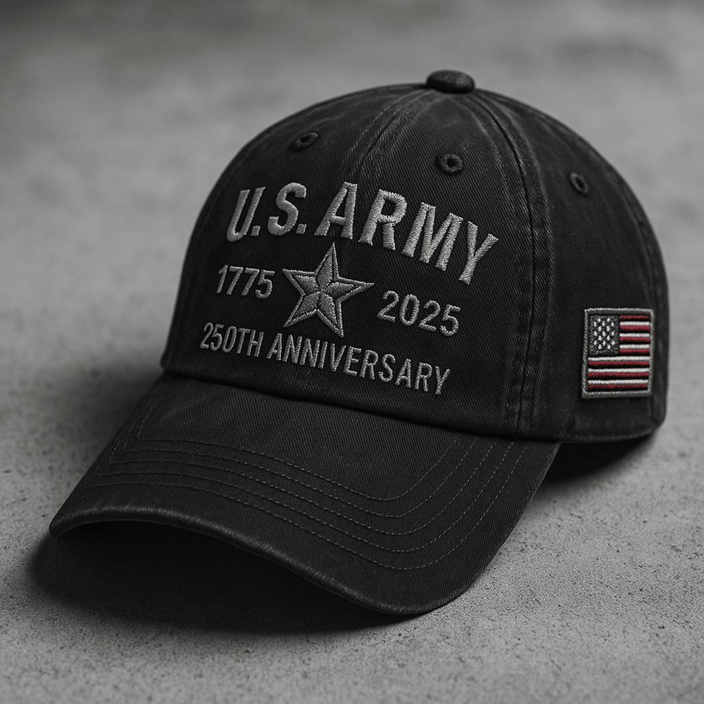 Personalized U.S. Army Embroidered Cap, Unique Gift For Men & Women