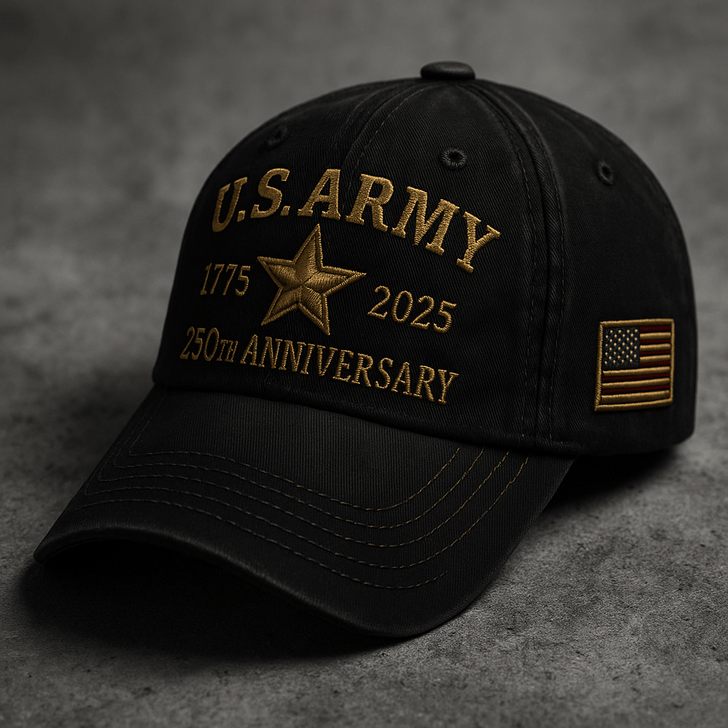 Personalized U.S. Army Embroidered Cap, Unique Gift For Men & Women