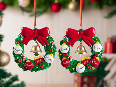 Personalized Family Christmas Ornament, 2025 Custom Family Ornament, Christmas Tree Ornament, Family Christmas Gift, Christmas Decor