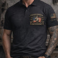 Printed USA 250th Anniversary Polo Shirt, United States of America 1776–2026 Patriotic Eagle Polo, Veteran Gift