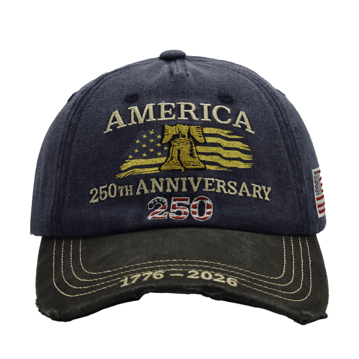 America 250th Anniversary 1776-2026 Hat, Vintage Patriotic Baseball Cap, USA Flag Independence Day Gift for Men