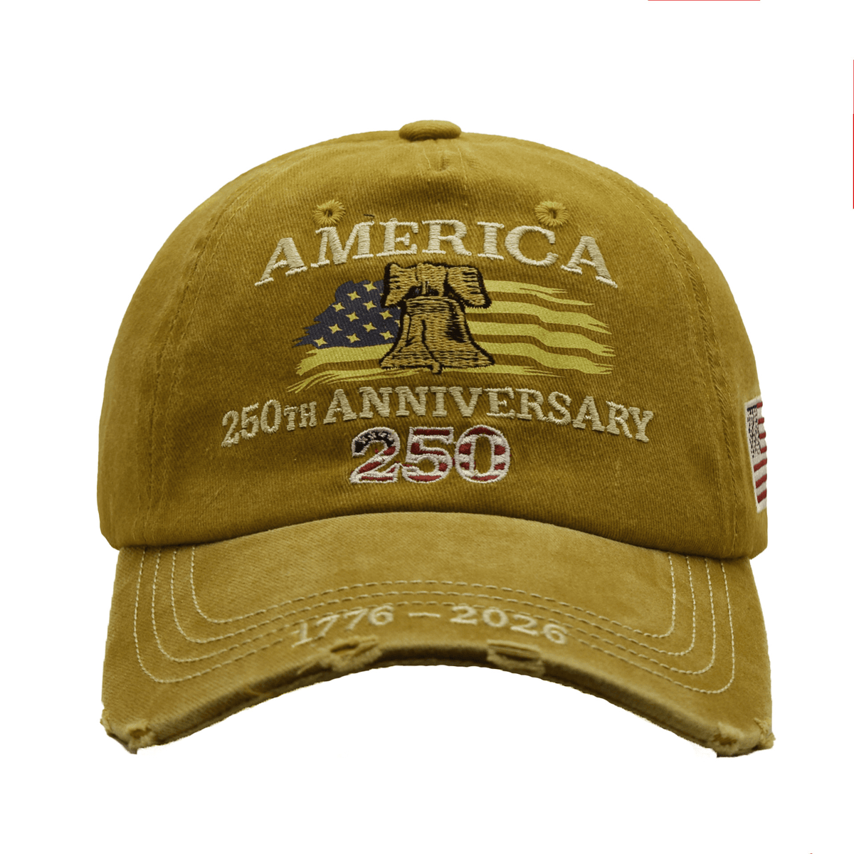 America 250 Years 1776-2026 Baseball Cap, Patriotic USA Anniversary Hat, Vintage Independence Day Gift