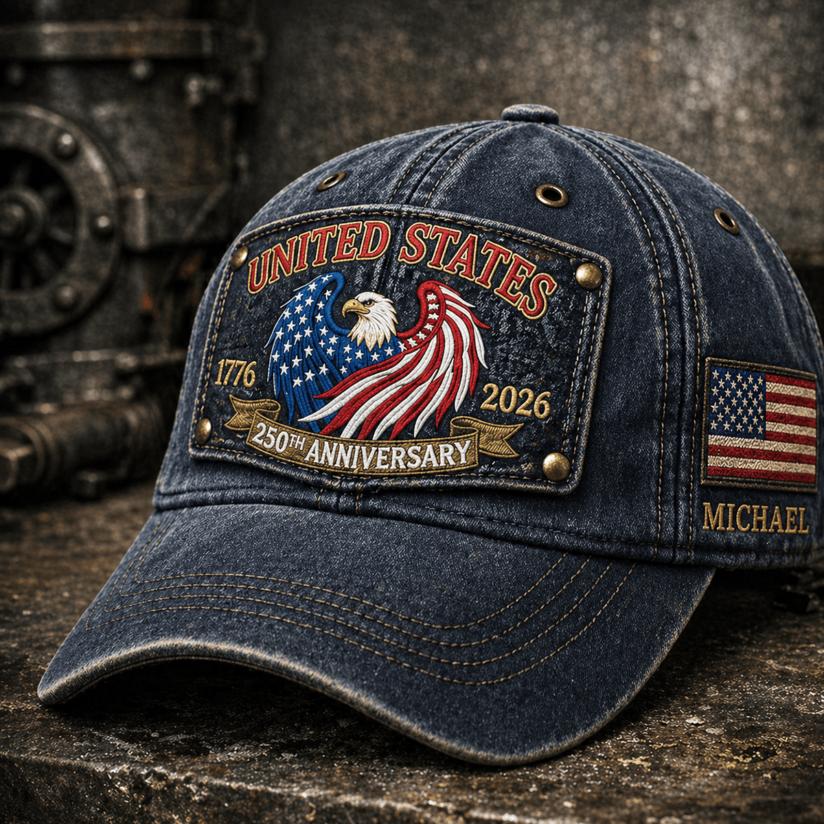Lest We Forget Printed Hat Memorial Day Hat Military Veteran Gift for Men Veterans Day Remembrance Baseball Cap