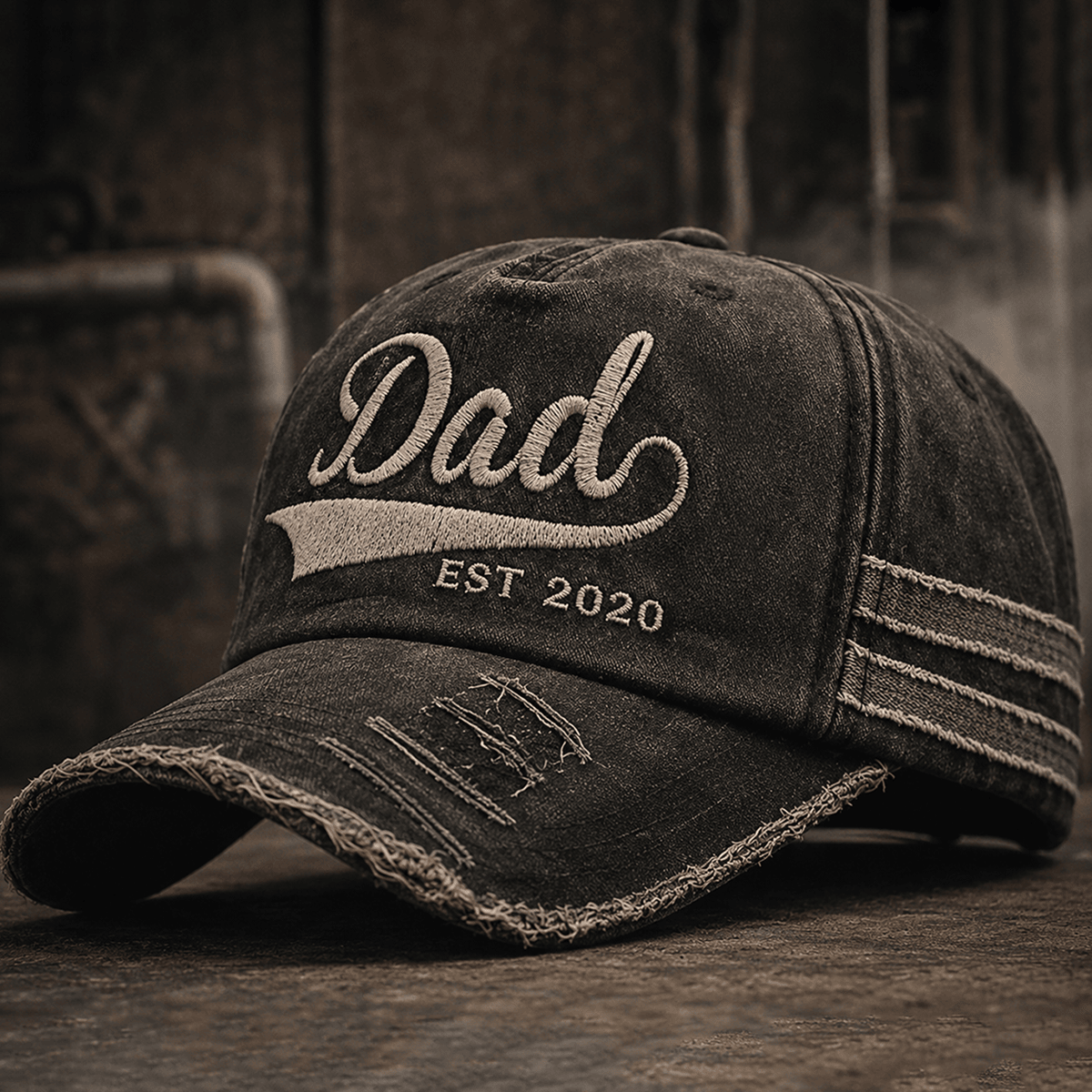 Dad EST 2020 printed Cap, Vintage Dad Hat, Father’s Day Gift for Dad, New Dad Gift, First Father’s Day Gift, Birthday Gift for Men