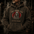 Old Man Club Skull Printed Hoodie, Funny Dad Gift for Men, Father’s Day Gift for Dad Grandpa, Bitter Lifetime Member Design